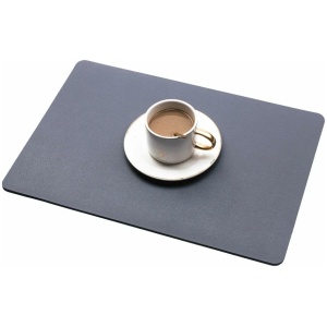 Homsef Two-Sided PU Faux Leather Placemats, 44 × 30 cm, Set of 4