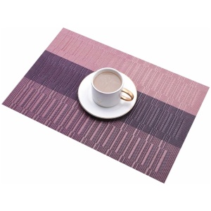 Homsef Woven PVC Placemats, 45 × 30 cm, Set of 4