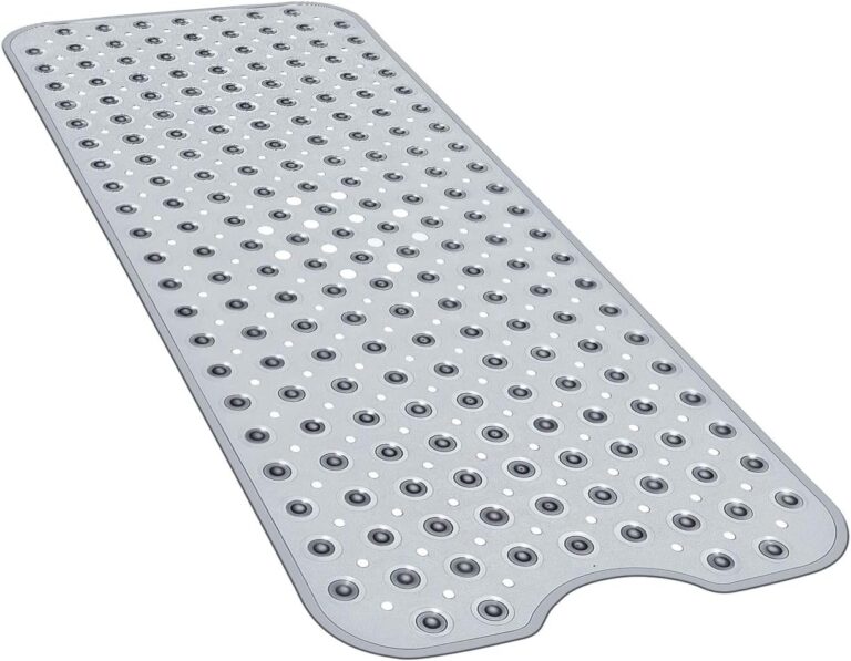 Homsef Textured PVC Bathtub Mat, 40 × 100 cm
