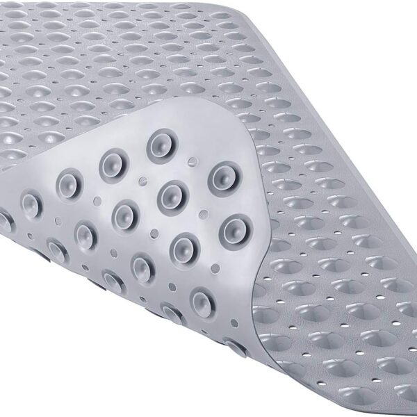Homsef Textured Bathtub Mat with Suction Cups, 40 × 100 cm