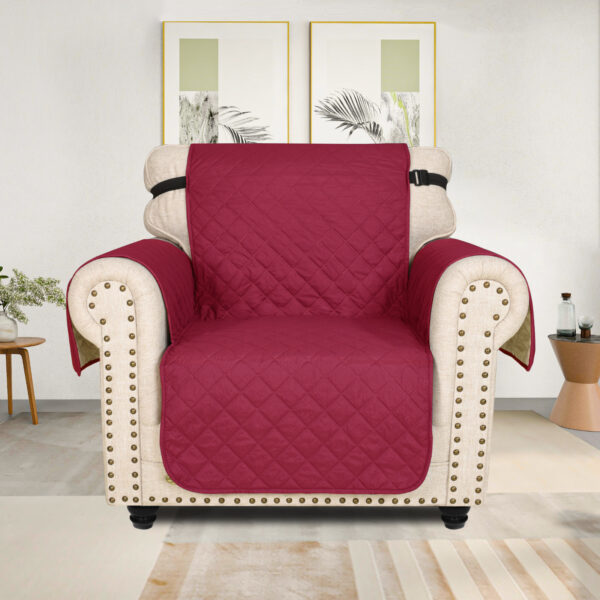 Quilted-Sofa-Cover-Red